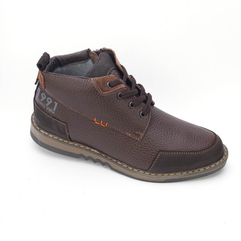 93177-brown-5 Ботинки муж.кожа-мембрана коричневый